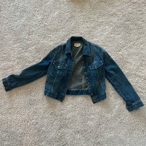 Dark Current Elliot Jean jacket, size 1
